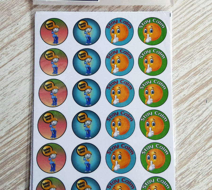 Safety stickers