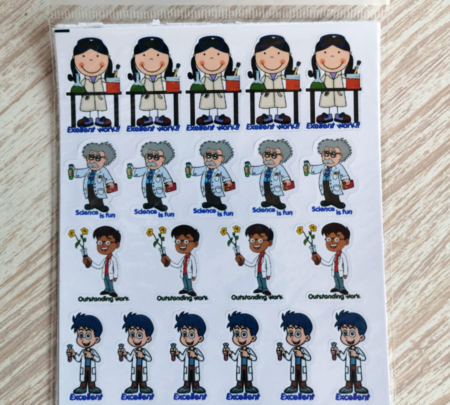 Science stickers