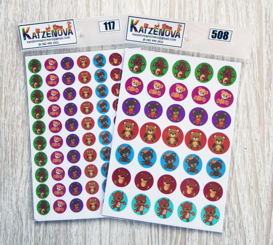 Bear stickers