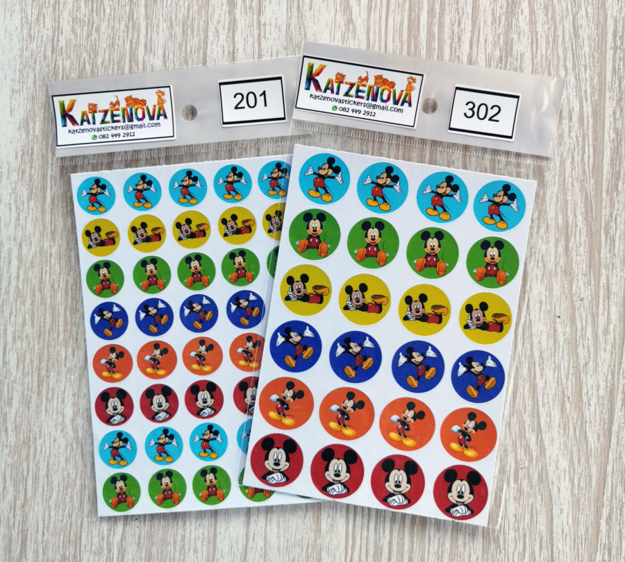 Mickey mouse stickers