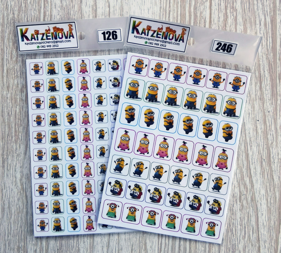 Minions stickers