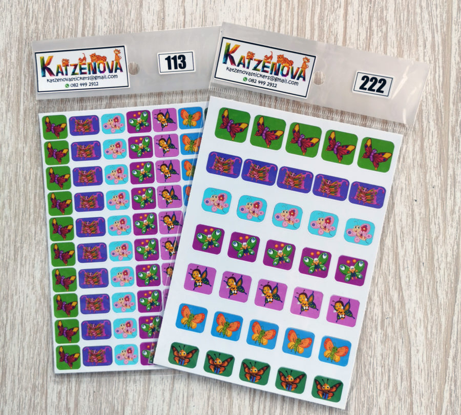 Butterfly stickers