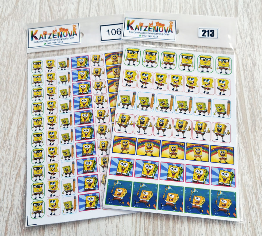 Spongebob stickers