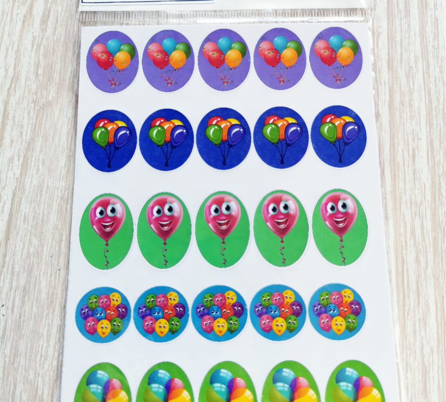 Balloon 2 stickers