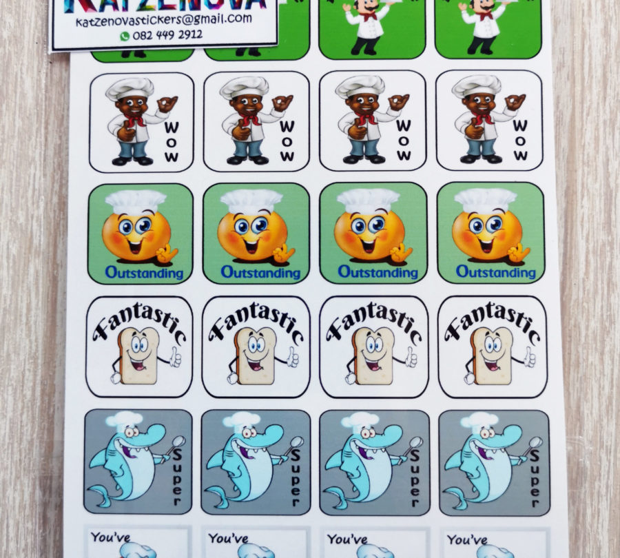 Chef 2 stickers