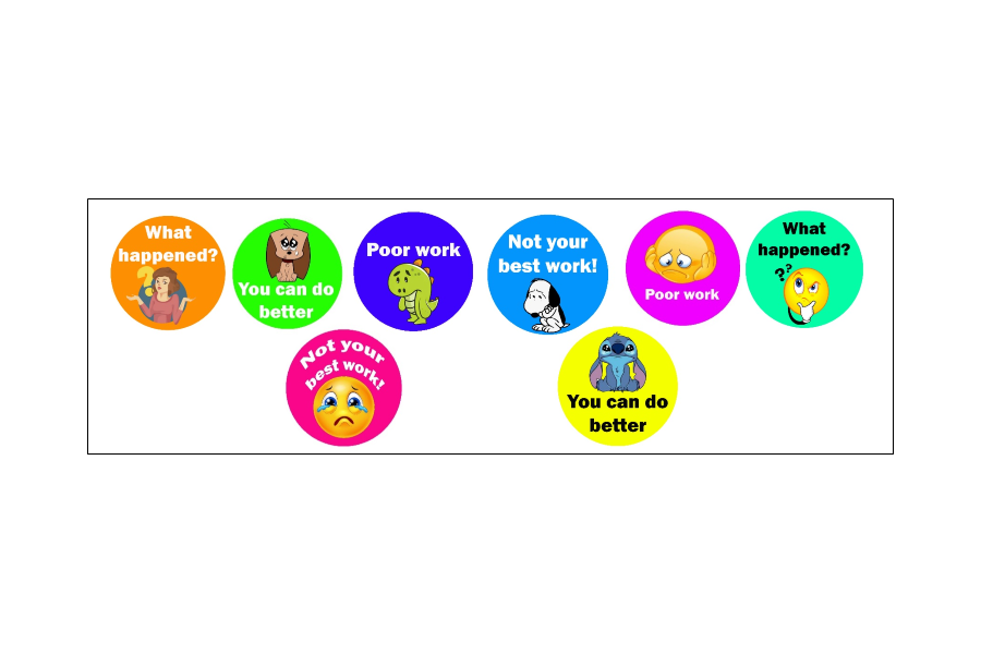 Improvement stickers - Katzenova Stickers and Printing