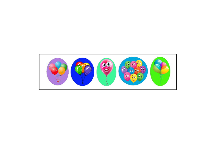 Balloon 2 stickers - Katzenova Stickers and Printing