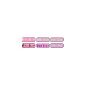 Personalized vinyl pencil / stationery stickers