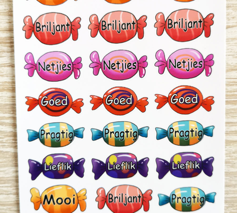 Lekkers belonings plakkers