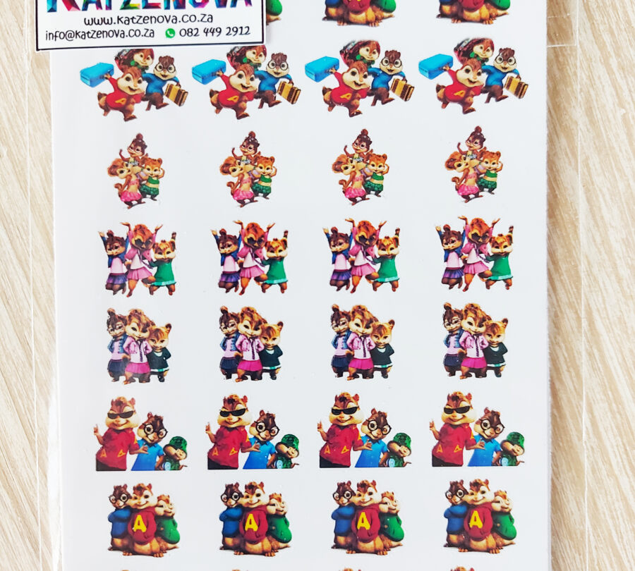 Alvin and The Chipmunks stickers
