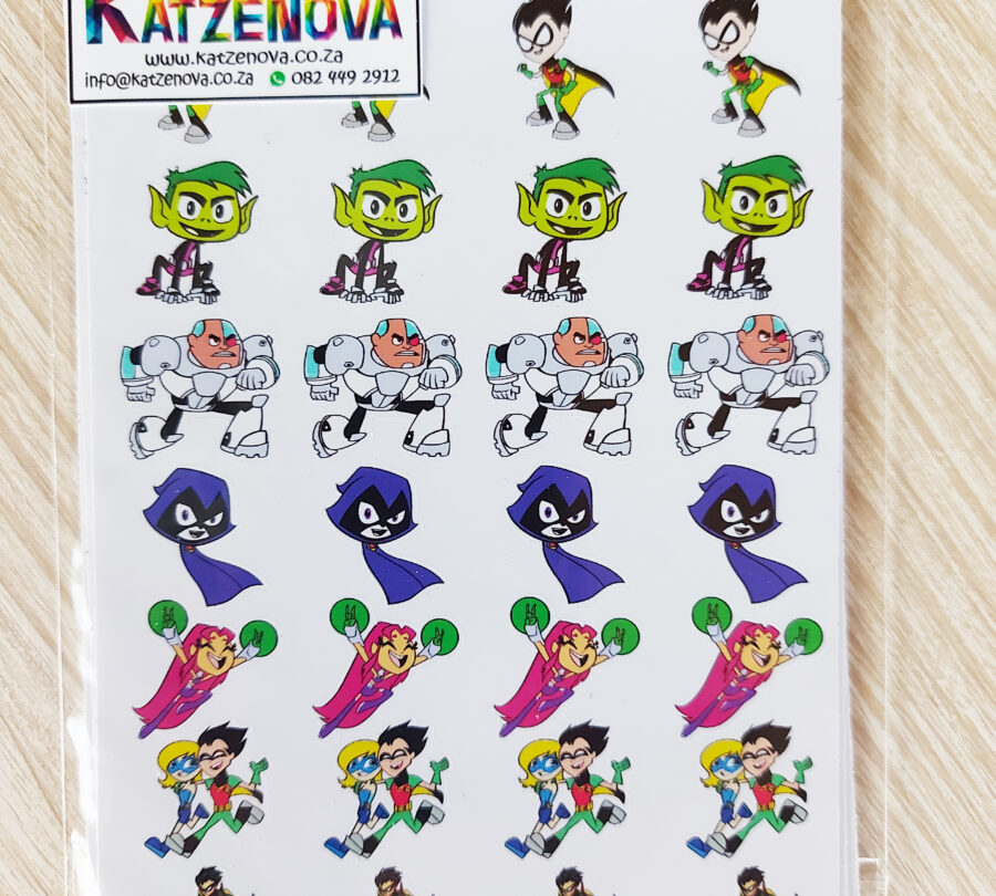 Teen Titans stickers