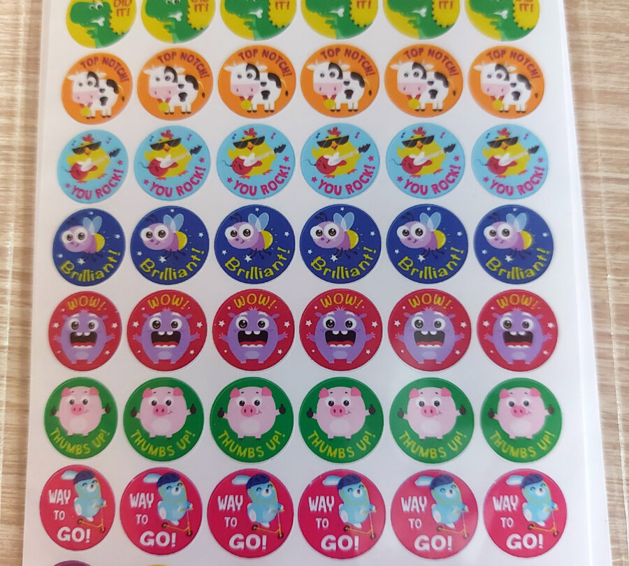 Nailed it stickers