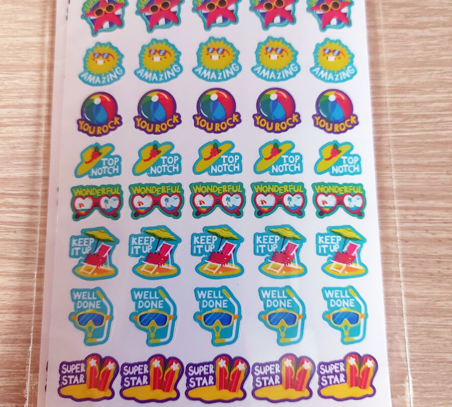 Super star stickers